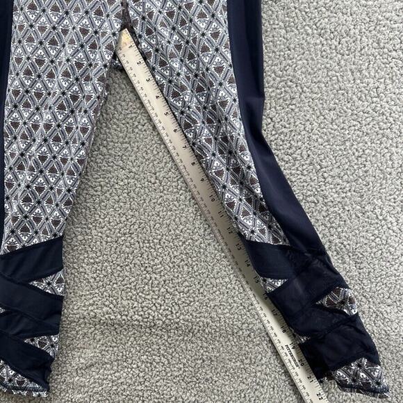 Athleta Leggings Women's Size Medium Yoga Pants Mesh See Through Legs - Picture 7 of 14